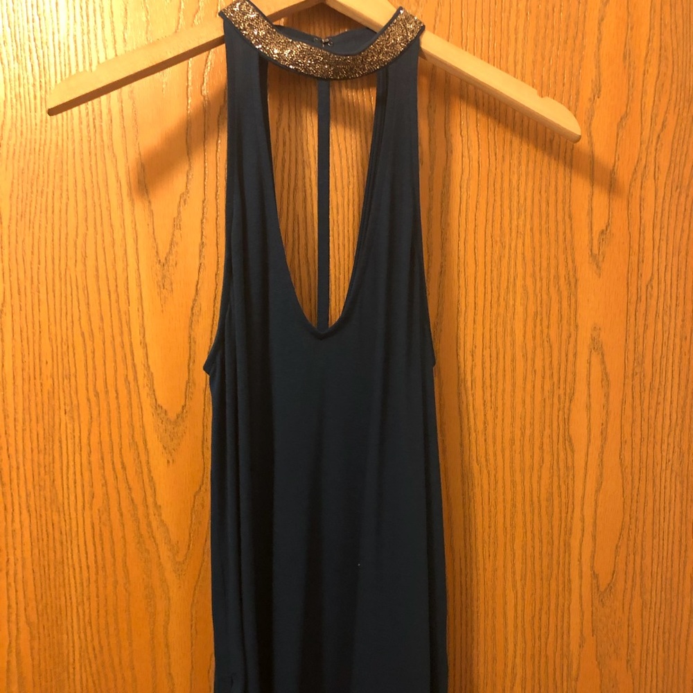 Express Sparkle Choker Top
